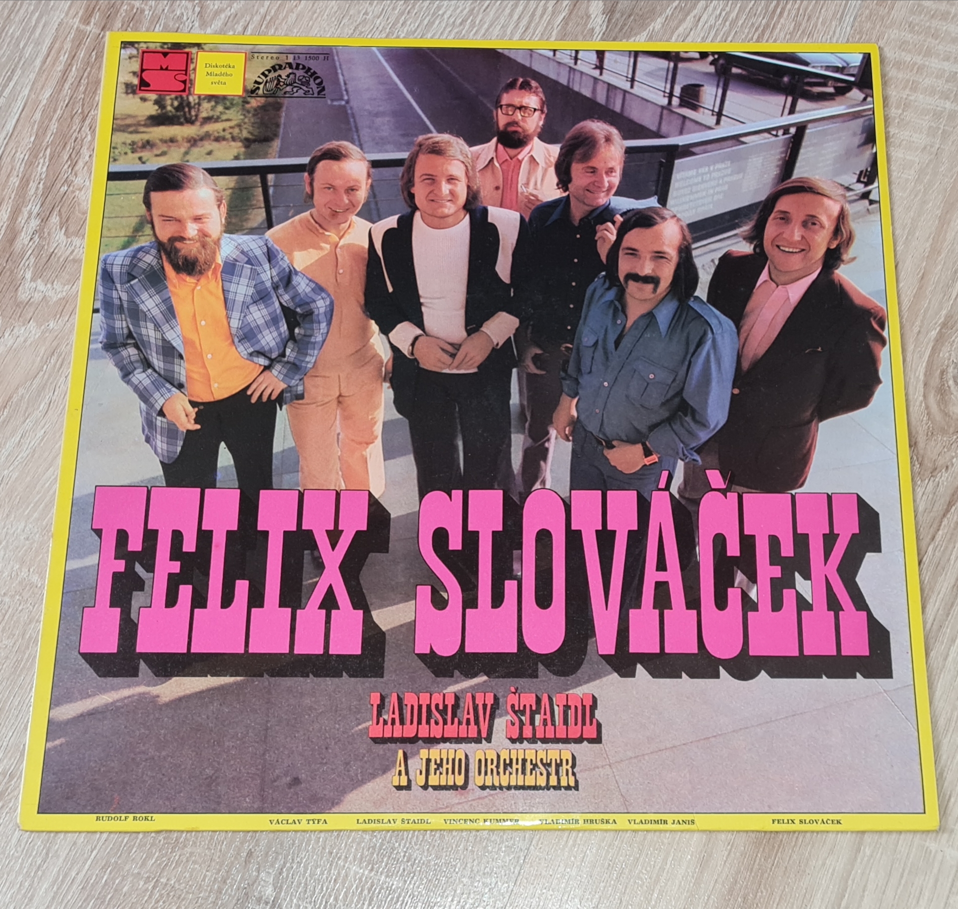 Felix Slováček, Ladislav Štaidl A Jeho Orchestr – Felix Slováček 1974 EX, VYPRANÁ Vinyl (LP + příloha)