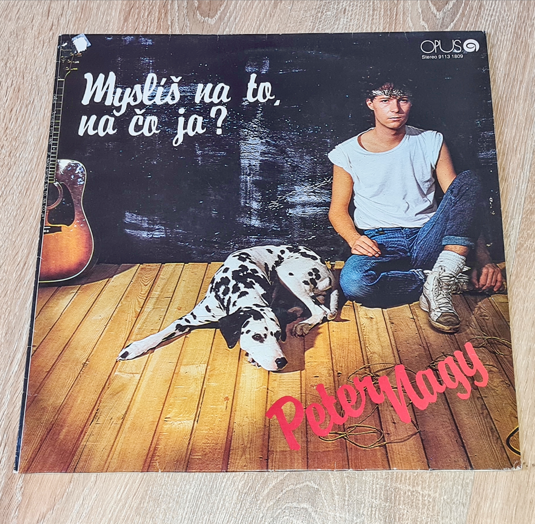 Peter Nagy – Myslíš Na To, Na Čo Ja? 1986 G+, VYPRANÁ Vinyl (LP)