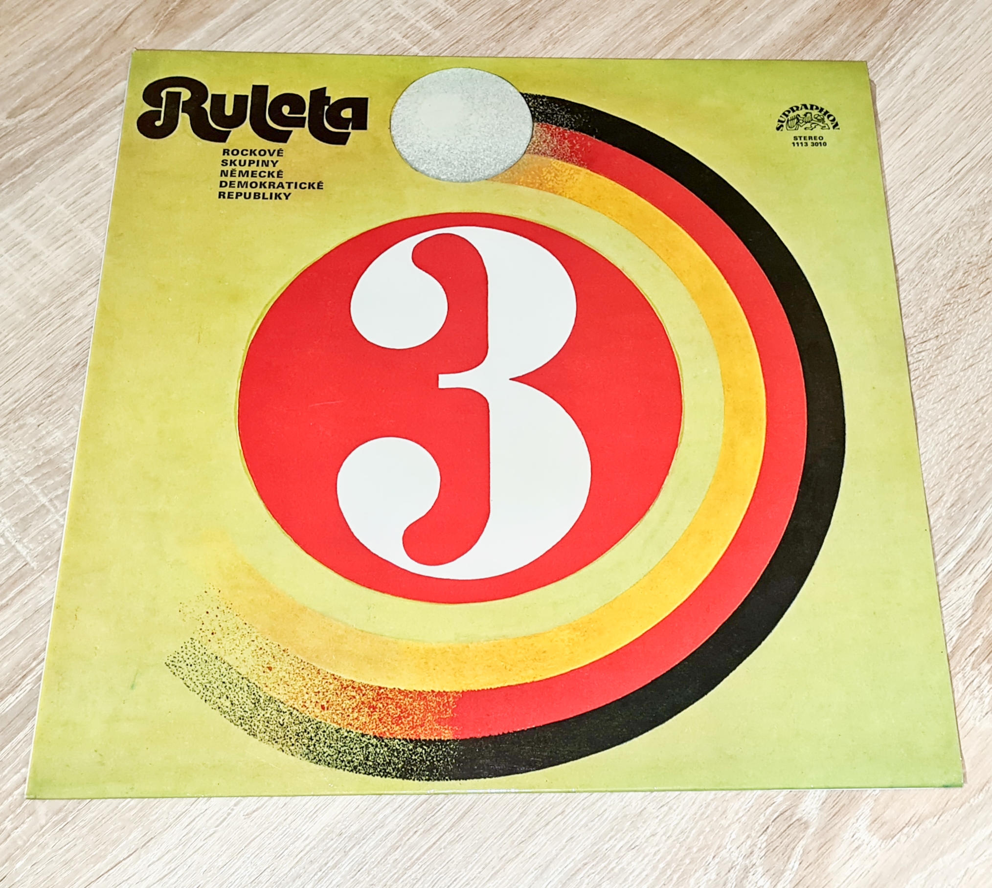 Ruleta 3 (Rockové Skupiny Německé Demokratické Republiky) 1982 VG+, VYPRANÁ Vinyl (LP)