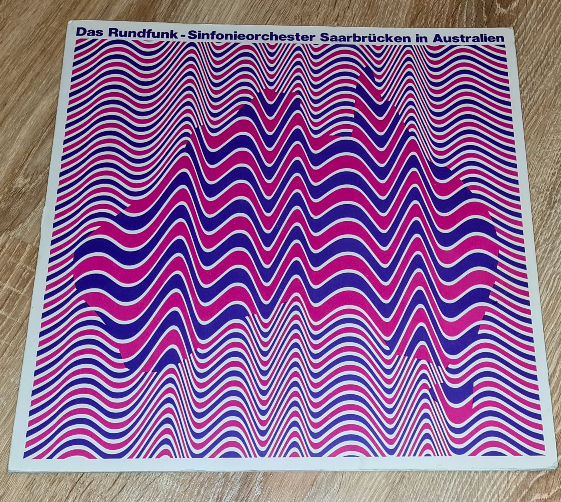 Das Rundfunk - Sinfonieorchester Saarbrücken – In Australien 1976 VG+, VYPRANÁ Vinyl (LP)