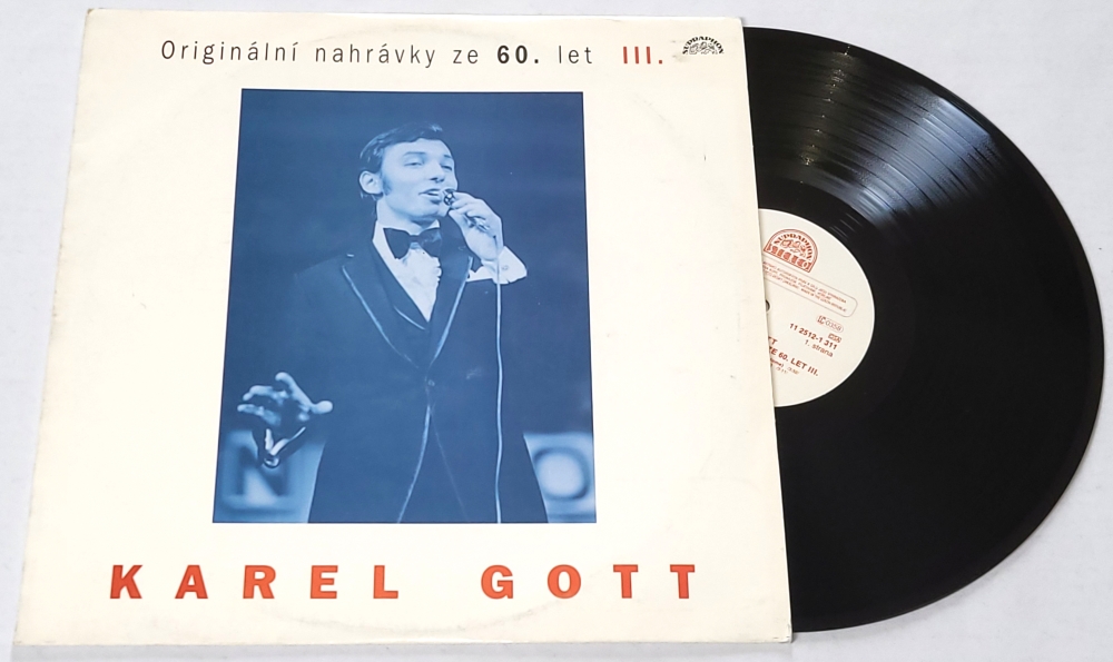 Karel Gott – Originální Nahrávky Ze 60. Let III. 1993 NM, VYPRANÁ Vinyl (LP)
