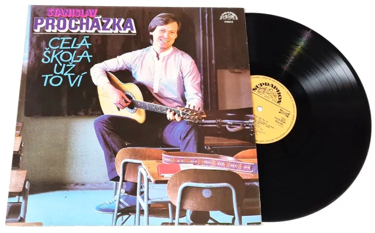 Stanislav Procházka – Celá Škola Už To Ví 1983 VG VYPRANÁ Vinyl (LP)
