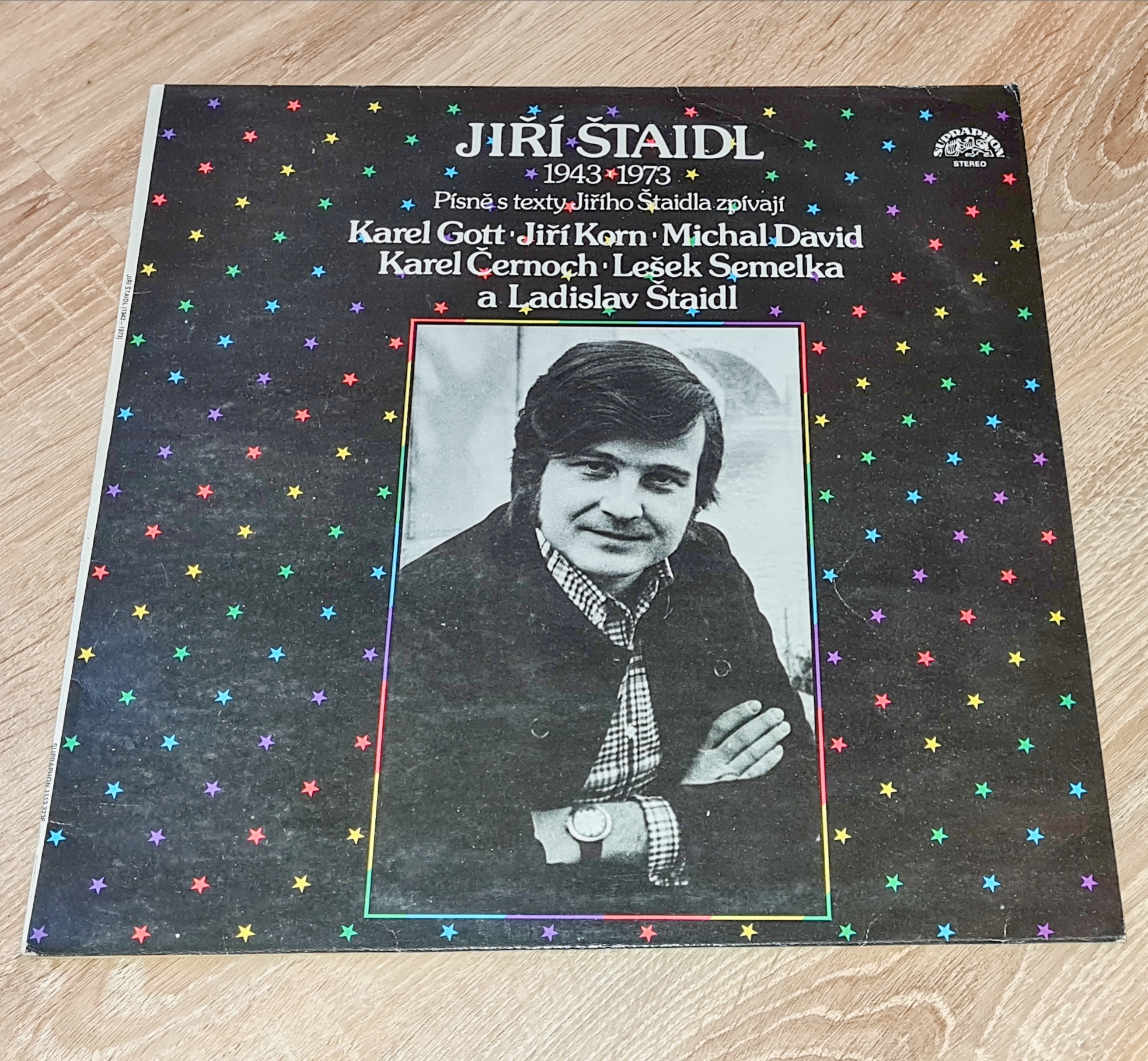 Jiří Štaidl – Písně S Texty Jiřího Štaidla 1983 VG VYPRANÁ Vinyl (LP)