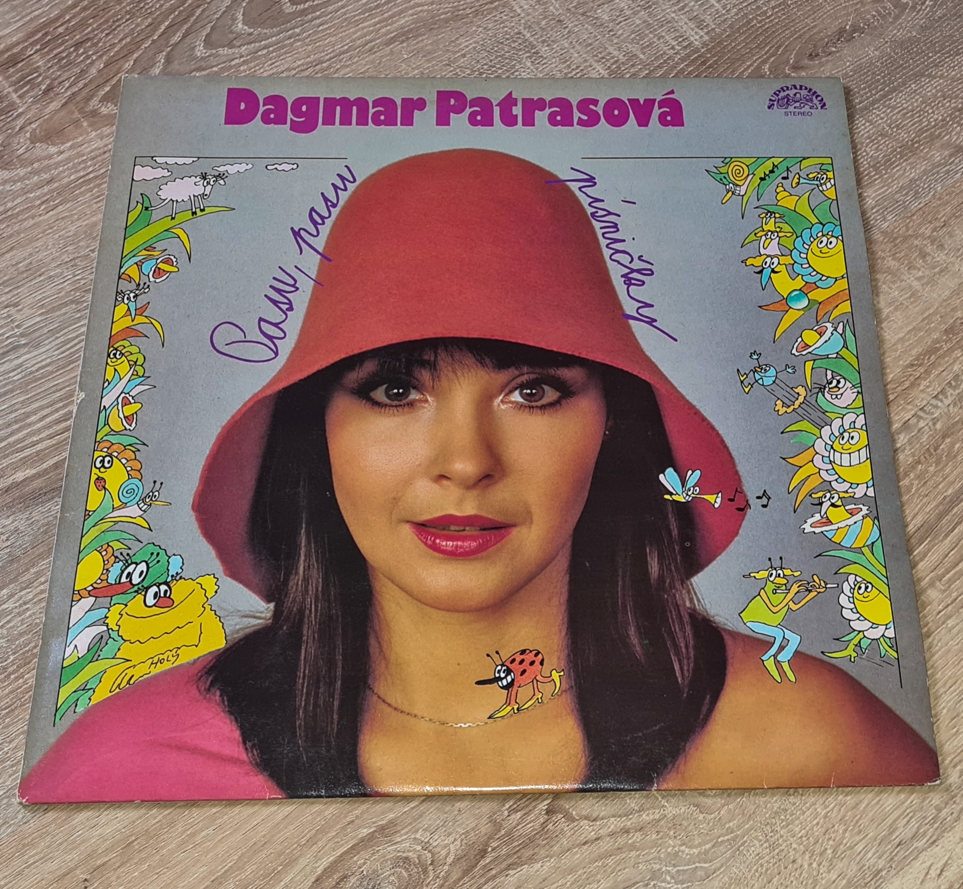 Dagmar Patrasová – Pasu, Pasu Písničky 1987 VG- VYPRANÁ Vinyl (LP)