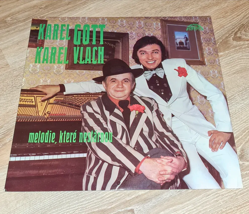 Karel Gott, Karel Vlach – Melodie, Které Nestárnou 1975 EX VYPRANÁ Vinyl (LP)