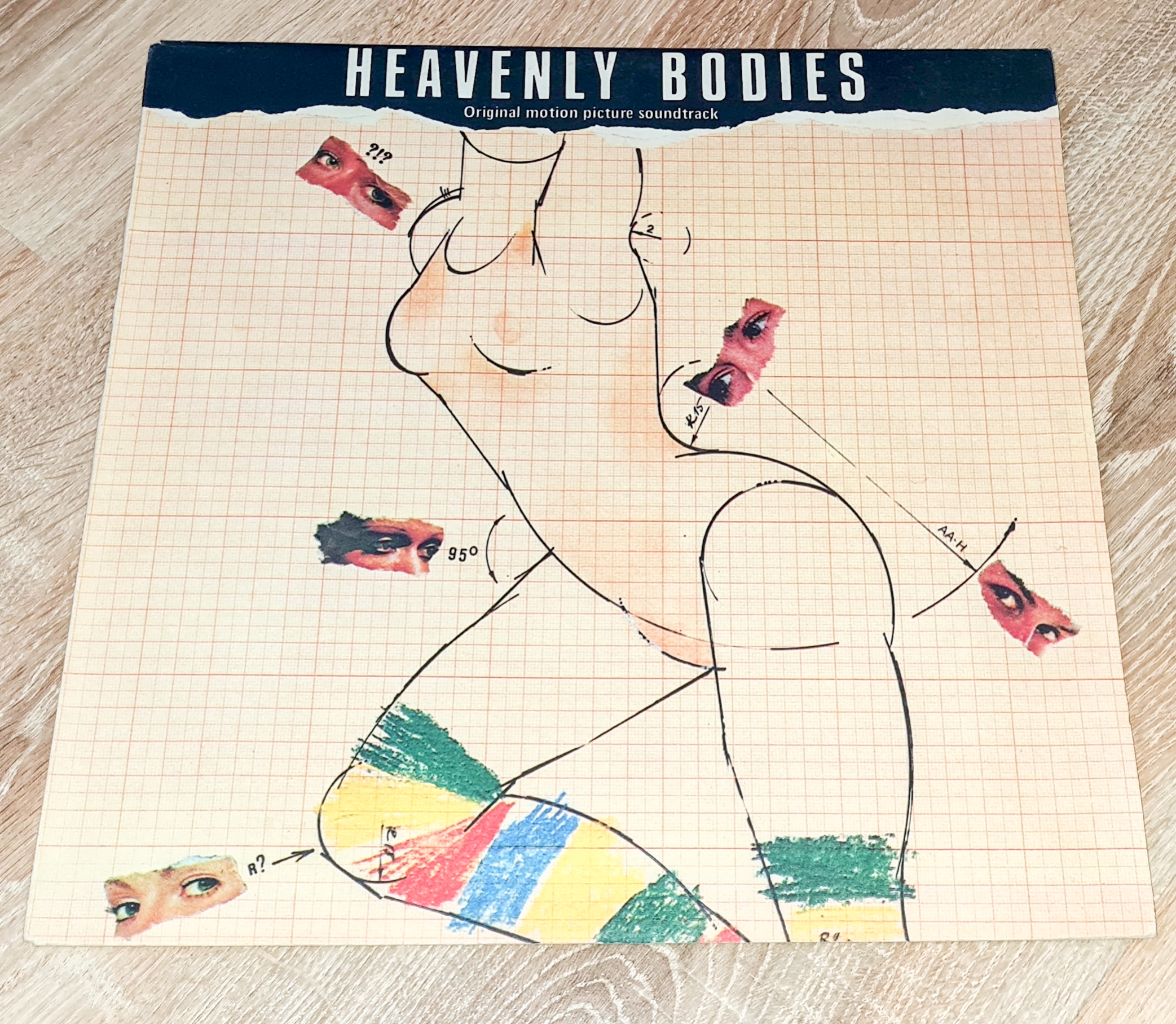 Heavenly Bodies Original Motion Picture Soundtrack 1988 EX-, VYPRANÁ Vinyl (LP)