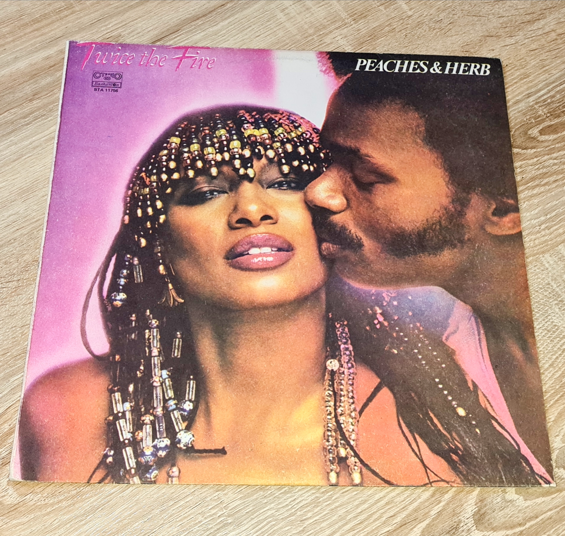 Peaches & Herb – Twice The Fire 1986 VG+, VYPRANÁ Vinyl (LP)