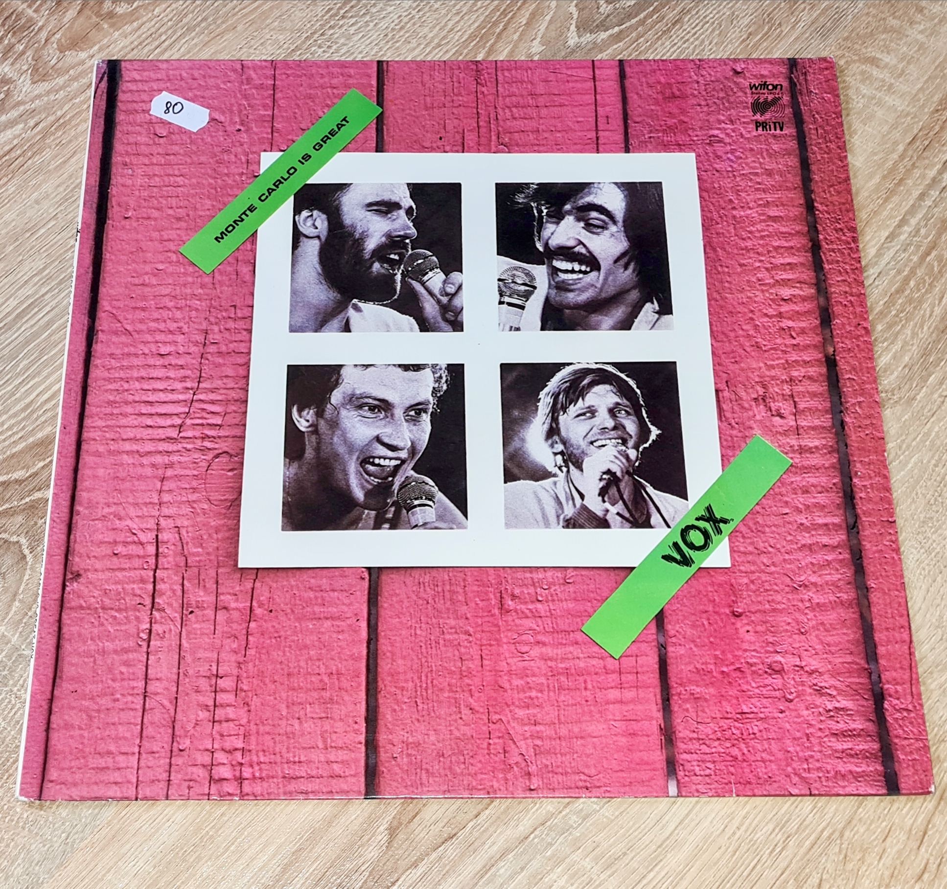 VOX – Monte Carlo Is Great 1981 EX, VYPRANÁ Vinyl (LP)