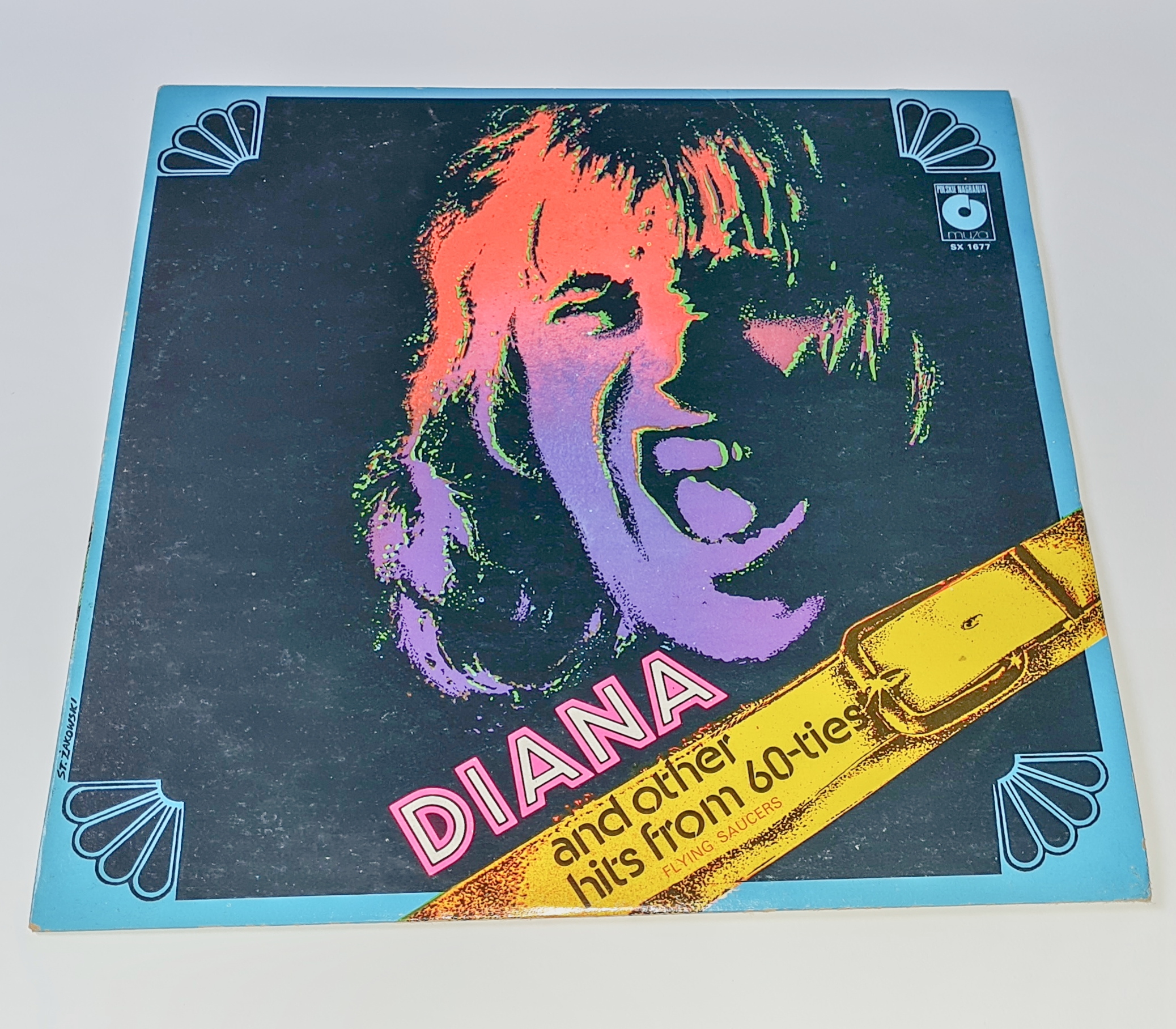 Flying Saucers – Diana And Other Hits From 60-ties 1978 VG+, VYPRANÁ Vinyl (LP)