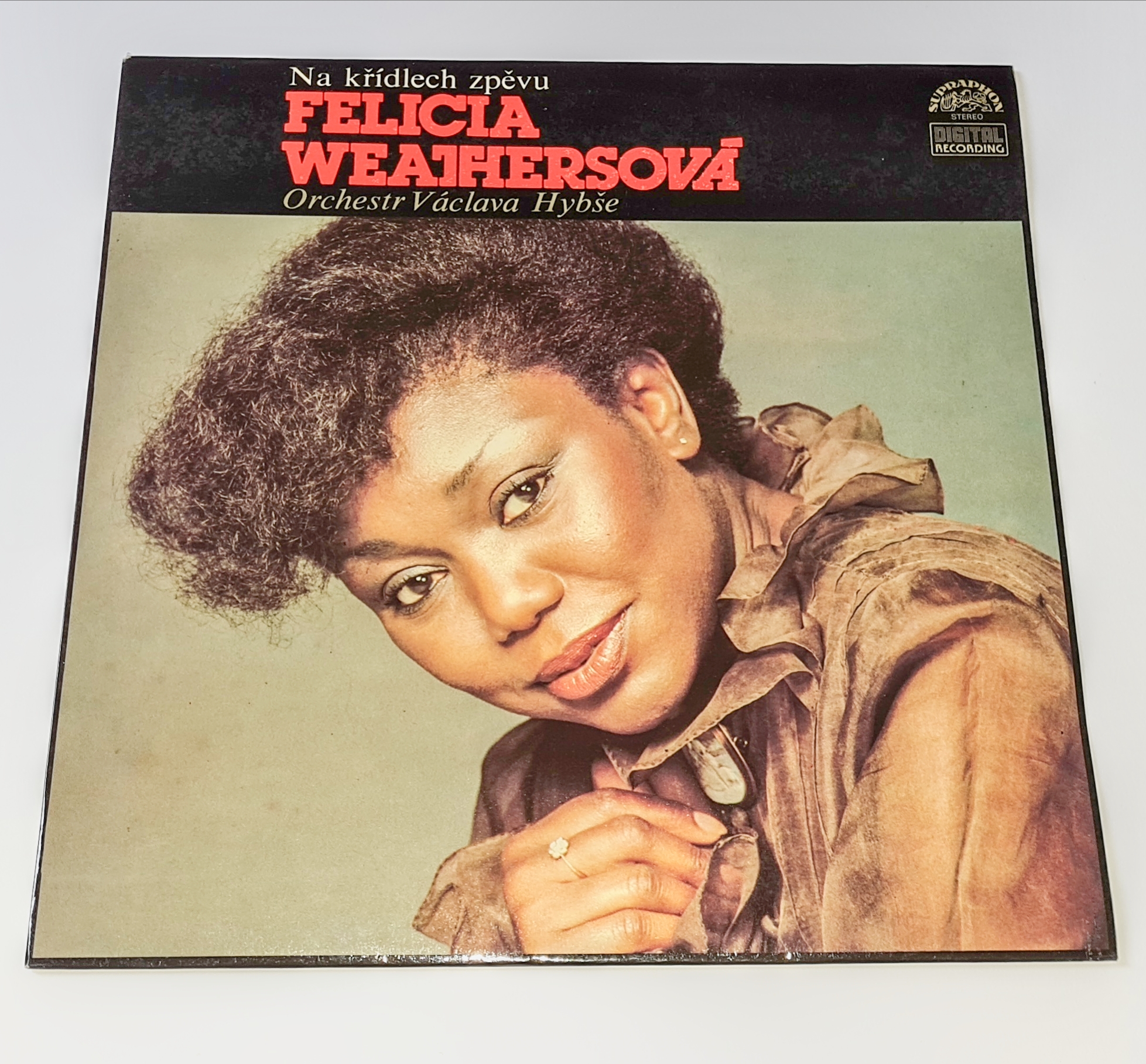 Felicia Weathersová, Orchestr Václava Hybše – Na Křídlech Zpěvu 1986 VG-, VYPRANÁ Vinyl (LP)