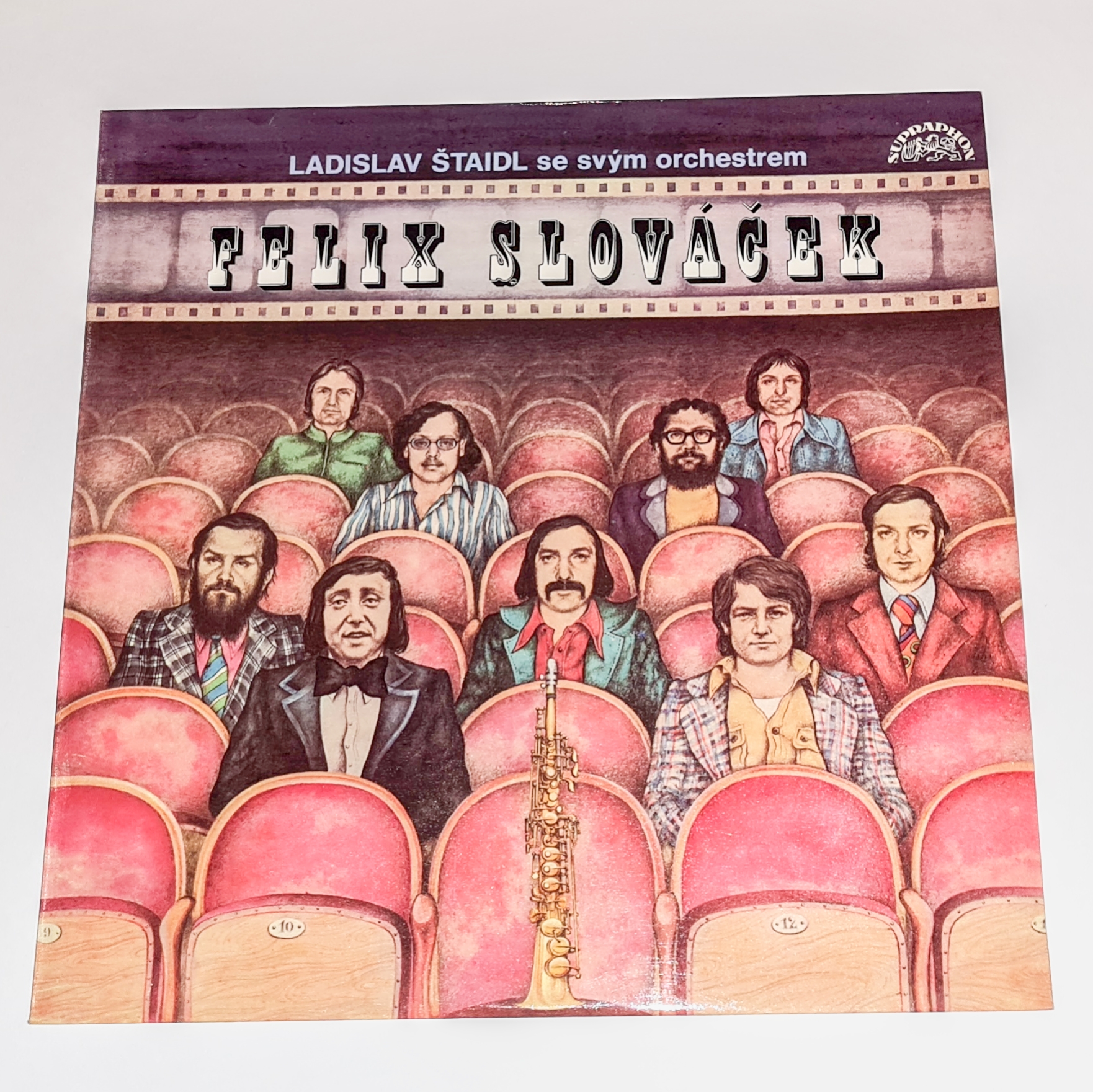 Ladislav Štaidl Se Svým Orchestrem, Felix Slováček – II (Melodie Z Českých Filmů) 1975 VG+, VYPRANÁ Vinyl (LP)