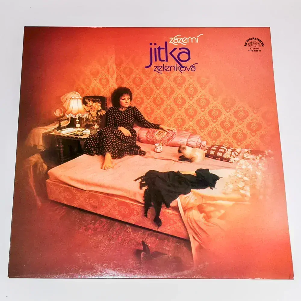 Jitka Zelenková – Zázemí 1979 EX, VYPRANÁ Vinyl (LP)