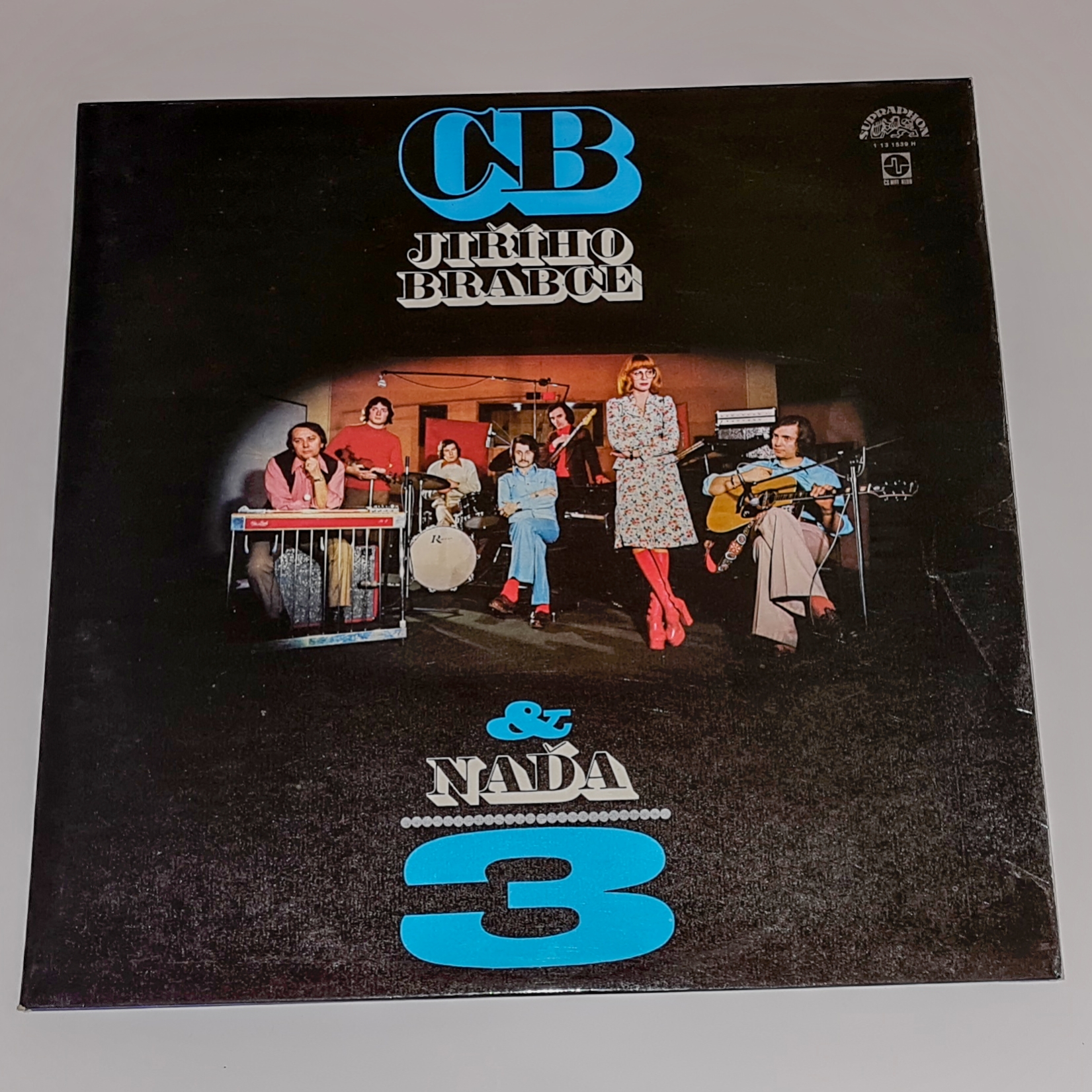 CB Jiřího Brabce & Naďa – 3 1975 EX VYPRANÁ Vinyl (LP)