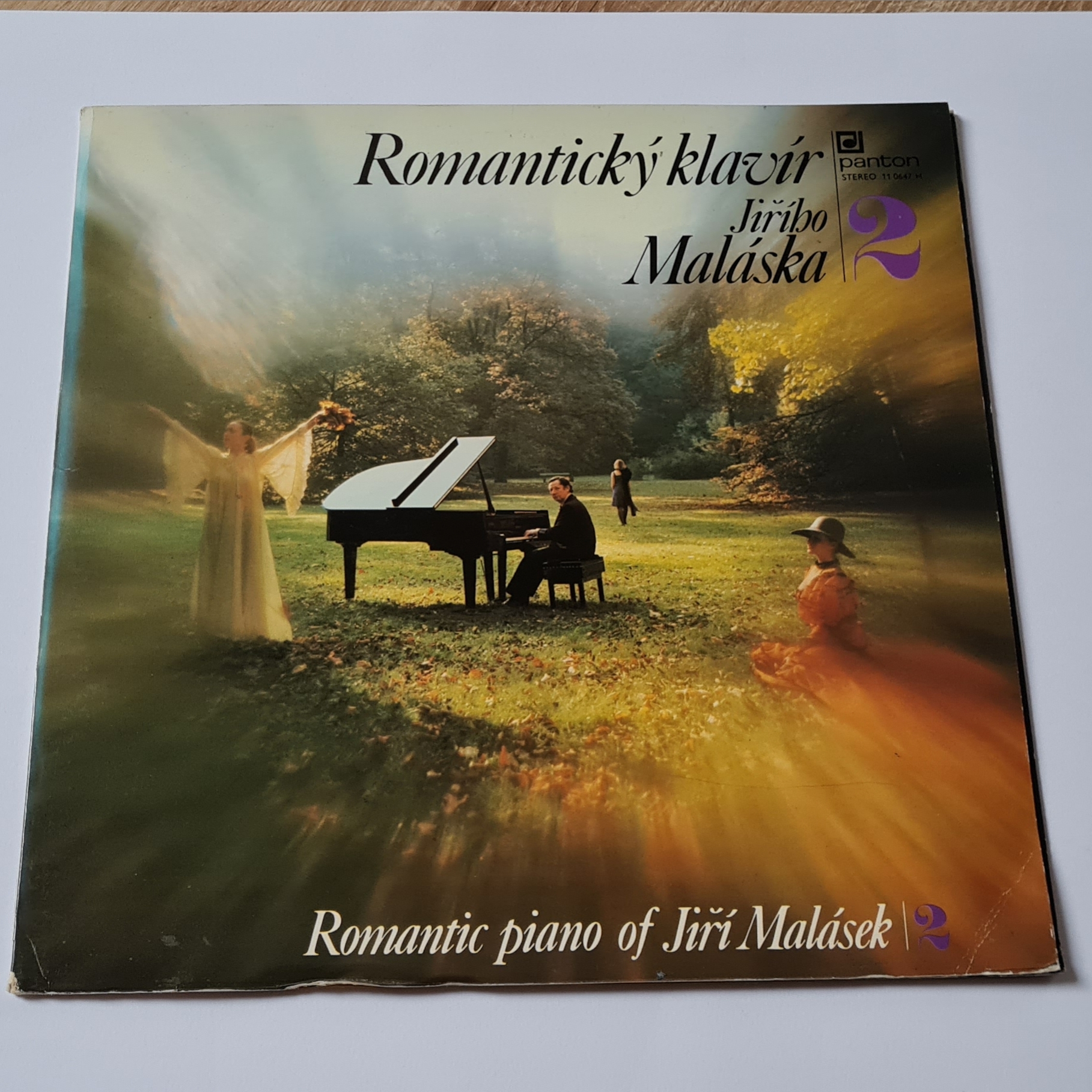 Jiří Malásek – Romantický Klavír Jiřího Maláska (2) 1976 VG+, VYPRANÁ Vinyl (LP)