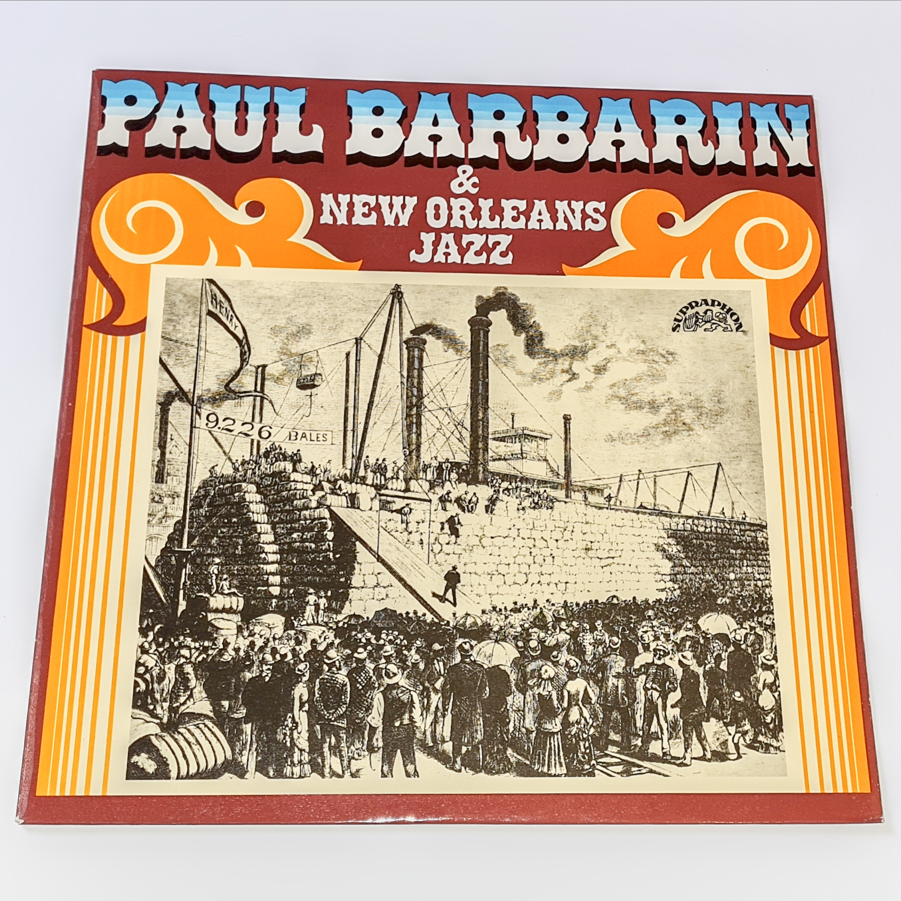 Paul Barbarin – Paul Barbarin & New Orleans Jazz 1974 EX, VYPRANÁ Vinyl (LP)