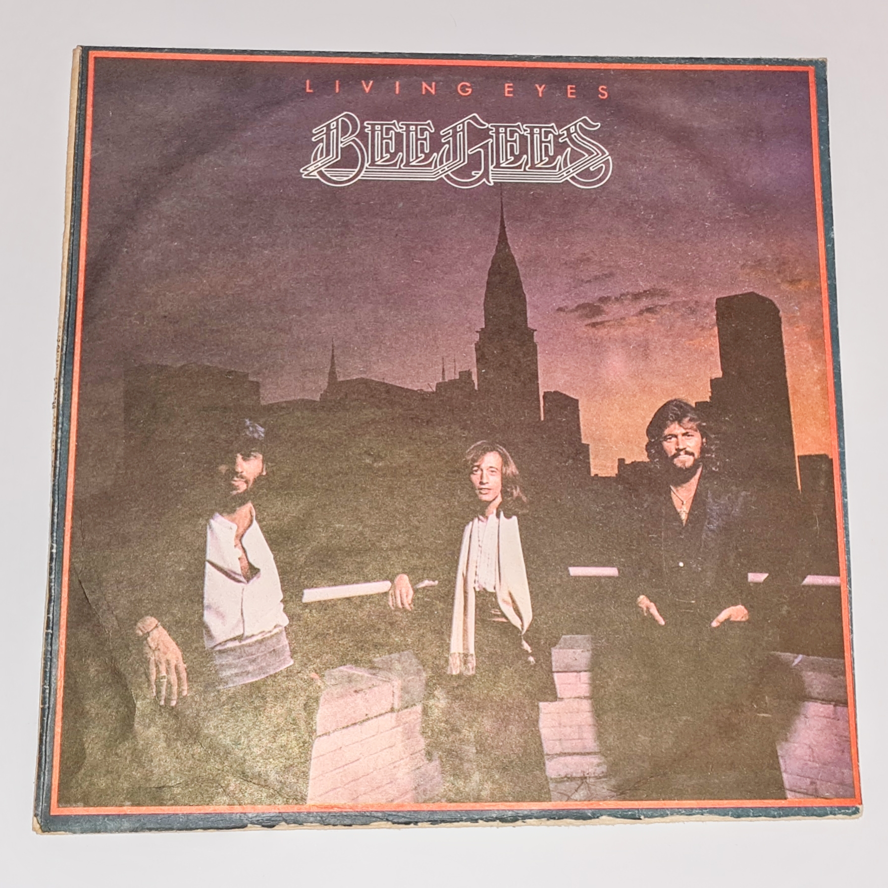 Bee Gees – Living Eyes 1984 VG+, VYPRANÁ Vinyl (LP)
