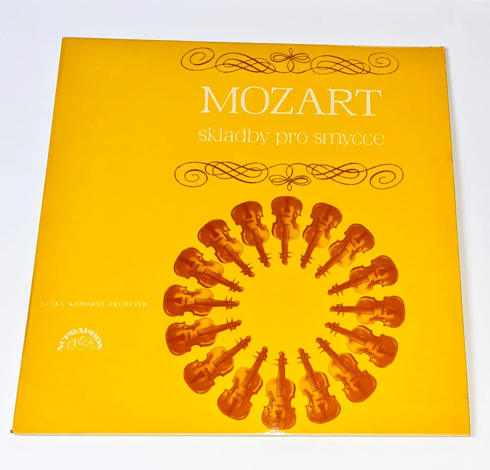 Mozart, Český Komorní Orchestr – Skladby Pro Smyčce 1976 VG+, VYPRANÁ Vinyl (LP)