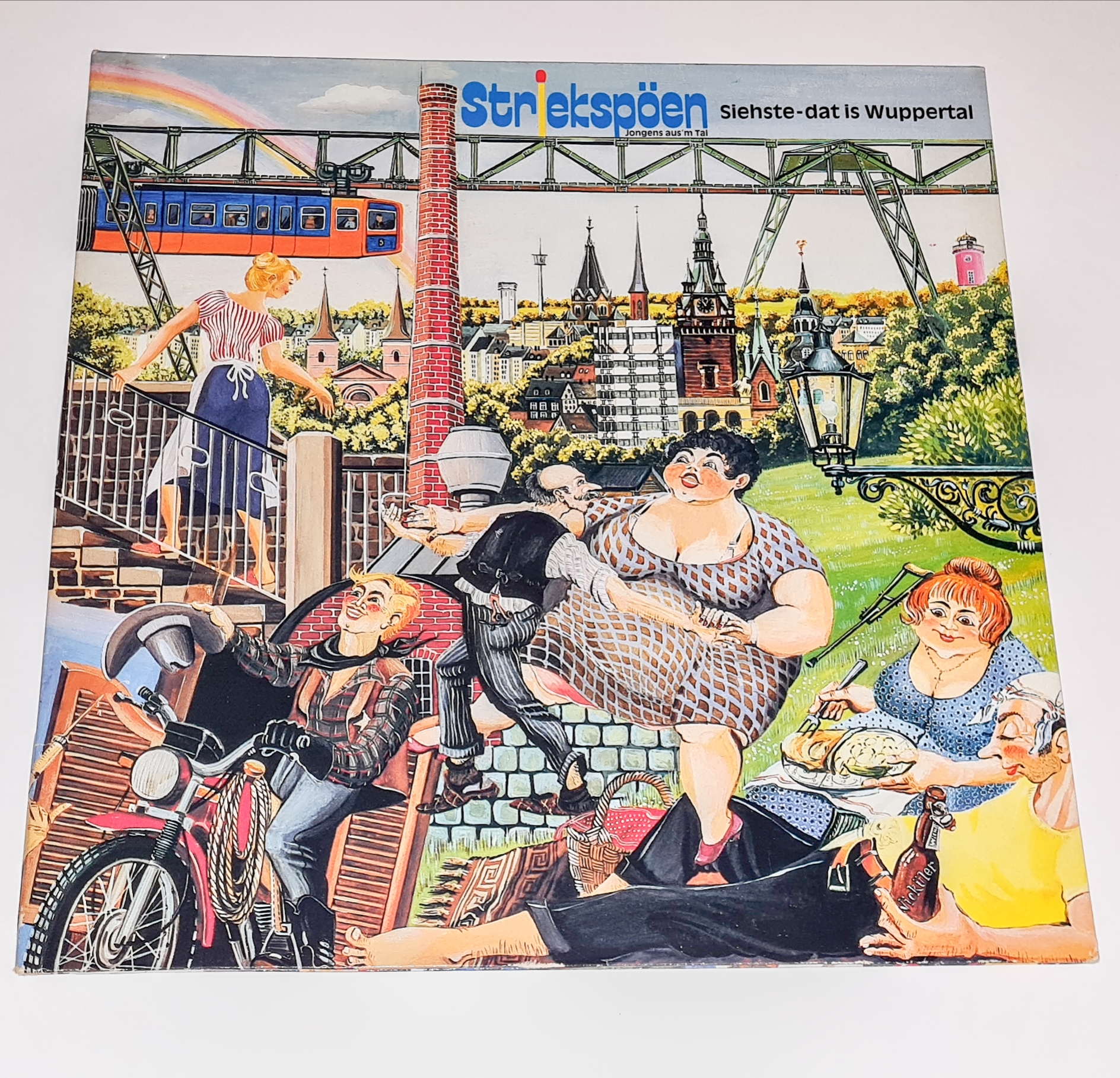 Striekspöen – Siehste - Dat Is Wuppertal 1982 VG, VYPRANÁ Vinyl (LP)