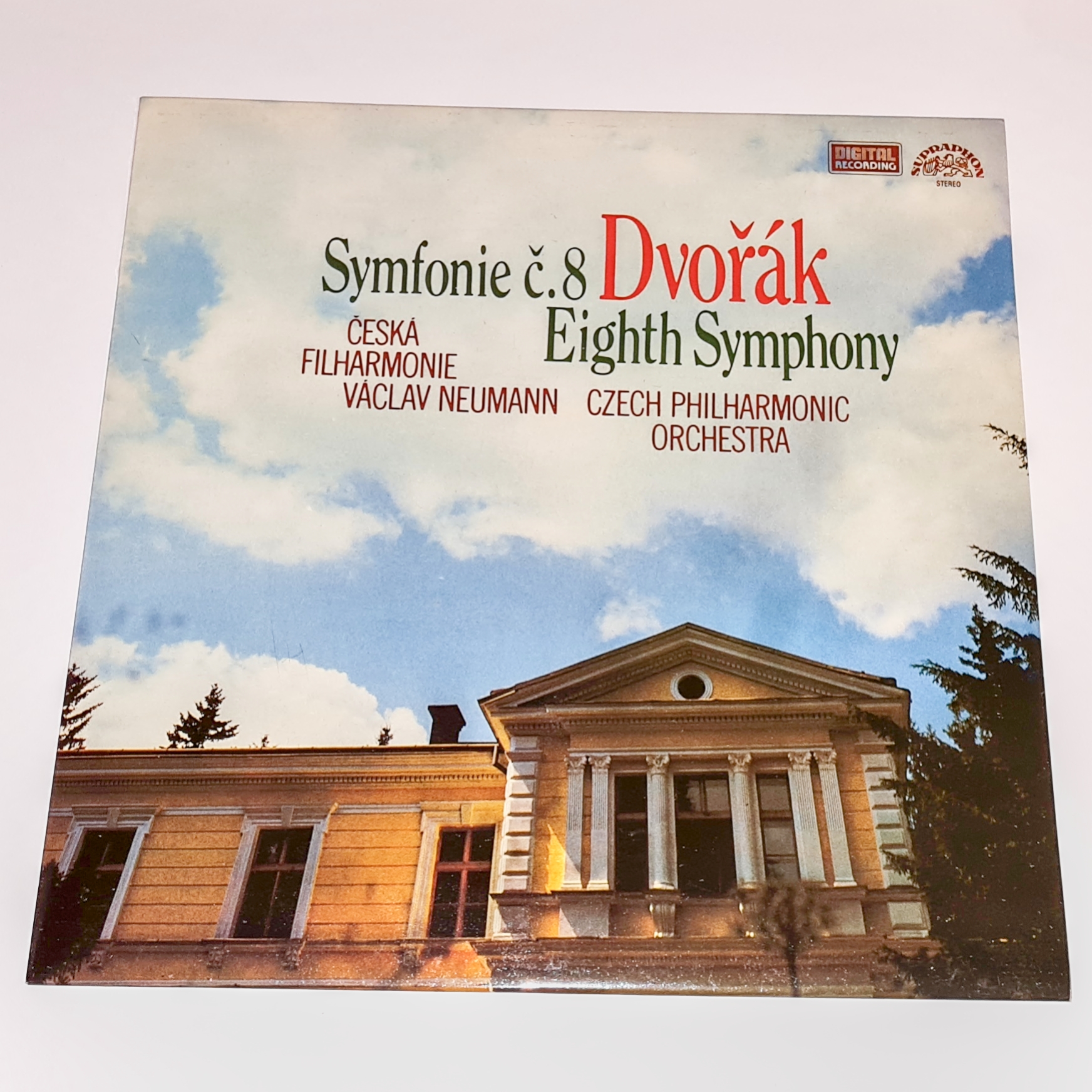 Dvořák - Česká Filharmonie, Václav Neumann – Symfonie č. 8 / Eighth Symphony 1983 NM, VYPRANÁ Vinyl (LP)