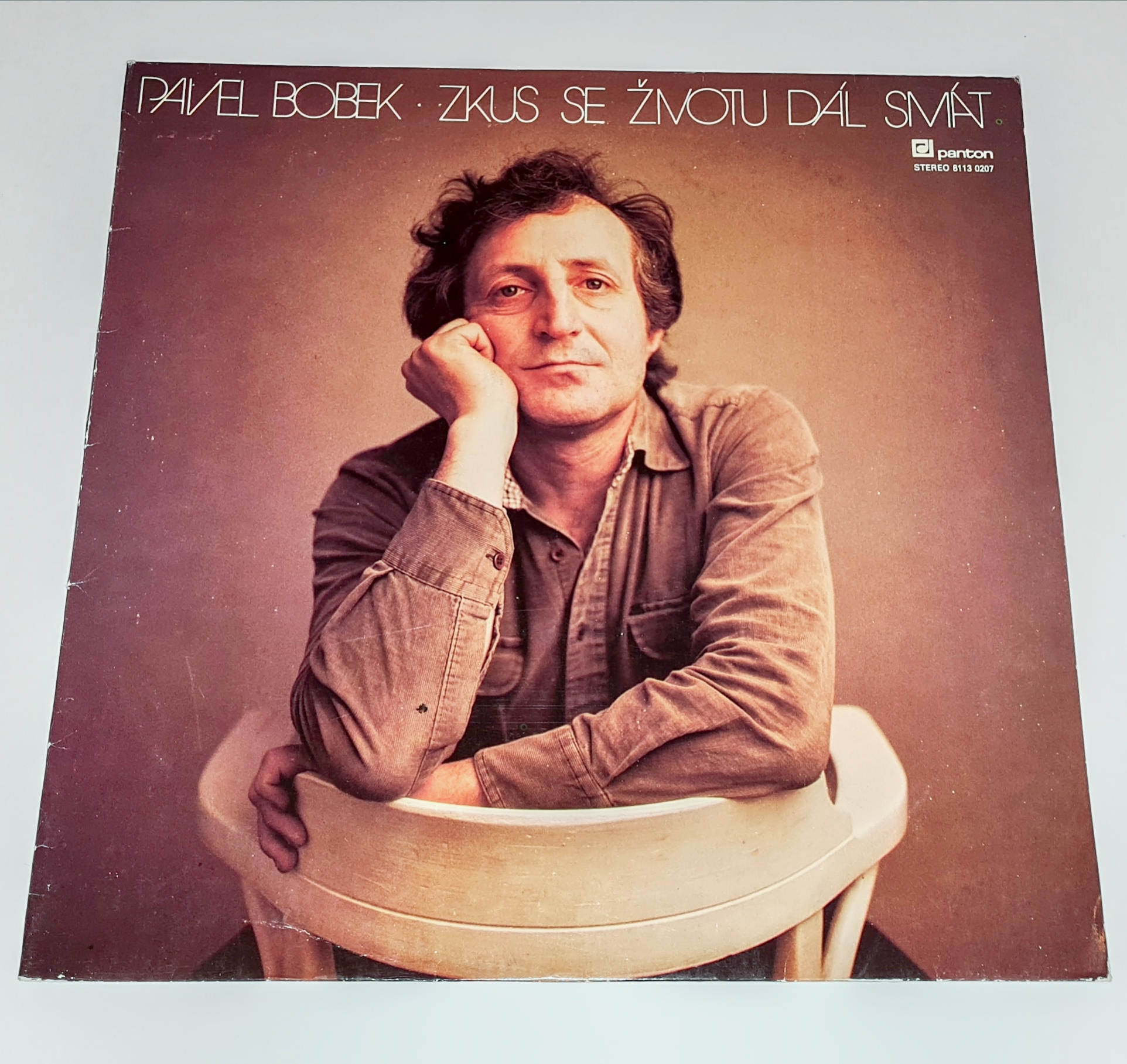 Pavel Bobek – Zkus Se Životu Dál Smát 1981 VG+, VYPRANÁ Vinyl (LP)