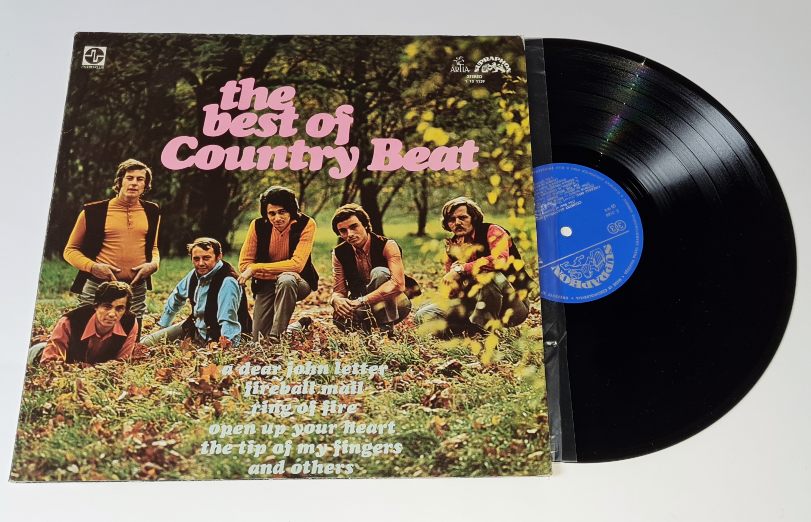 The Best Of Country Beat 1972 VG+, VYPRANÁ Vinyl (LP + plakát)
