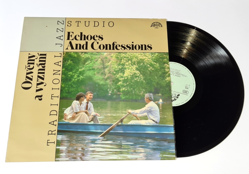 Traditional Jazz Studio – Ozvěny A Vyznání - Echoes And Confessions 1987 EX, VYPRANÁ Vinyl (LP)