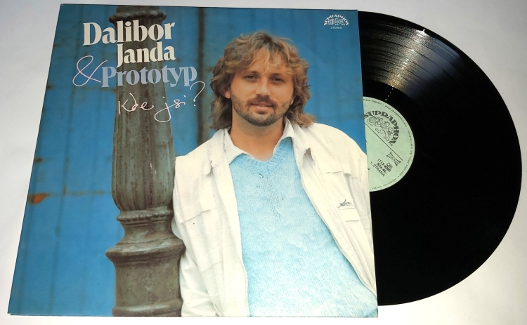 Dalibor Janda & Prototyp – Kde Jsi? 1987 VG-, VYPRANÁ Vinyl (LP)
