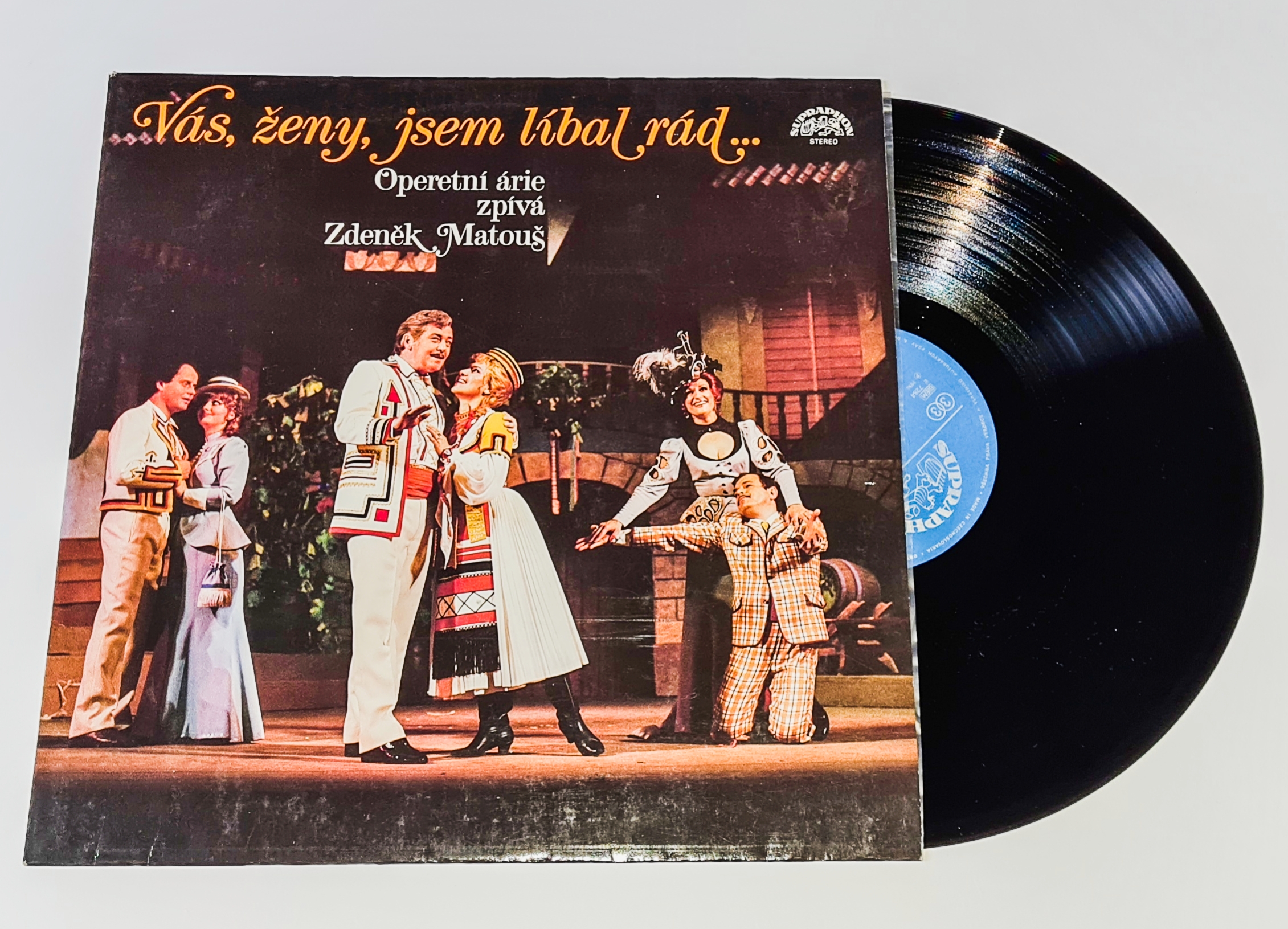 Zdeněk Matouš – Vás, Ženy, Jsem Líbal Rád... 1986 EX, VYPRANÁ Vinyl (LP)