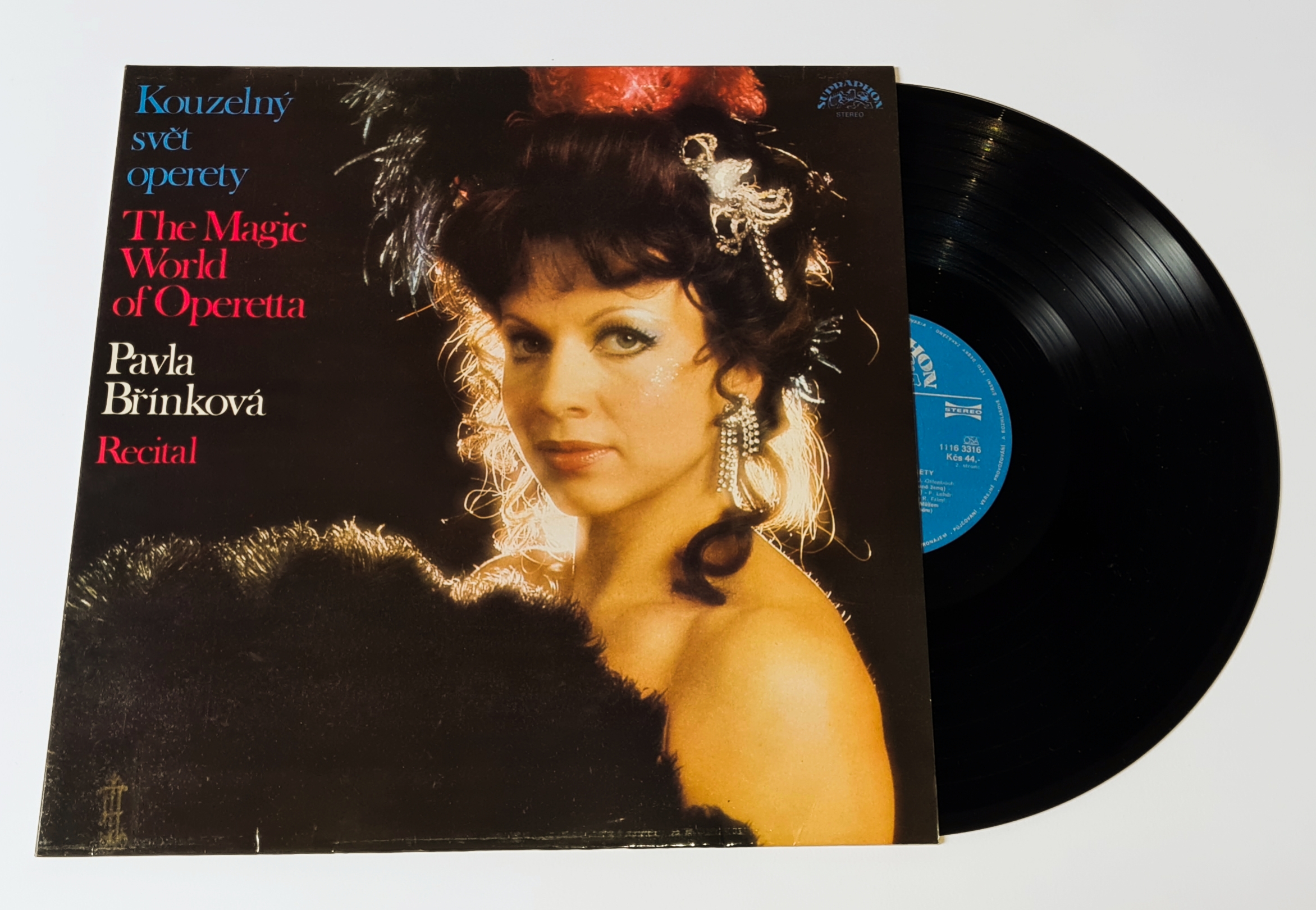 Pavla Břínková – Kouzelný Svět Operety / The Magic World Of Operetta 1983 EX, VYPRANÁ Vinyl (LP)