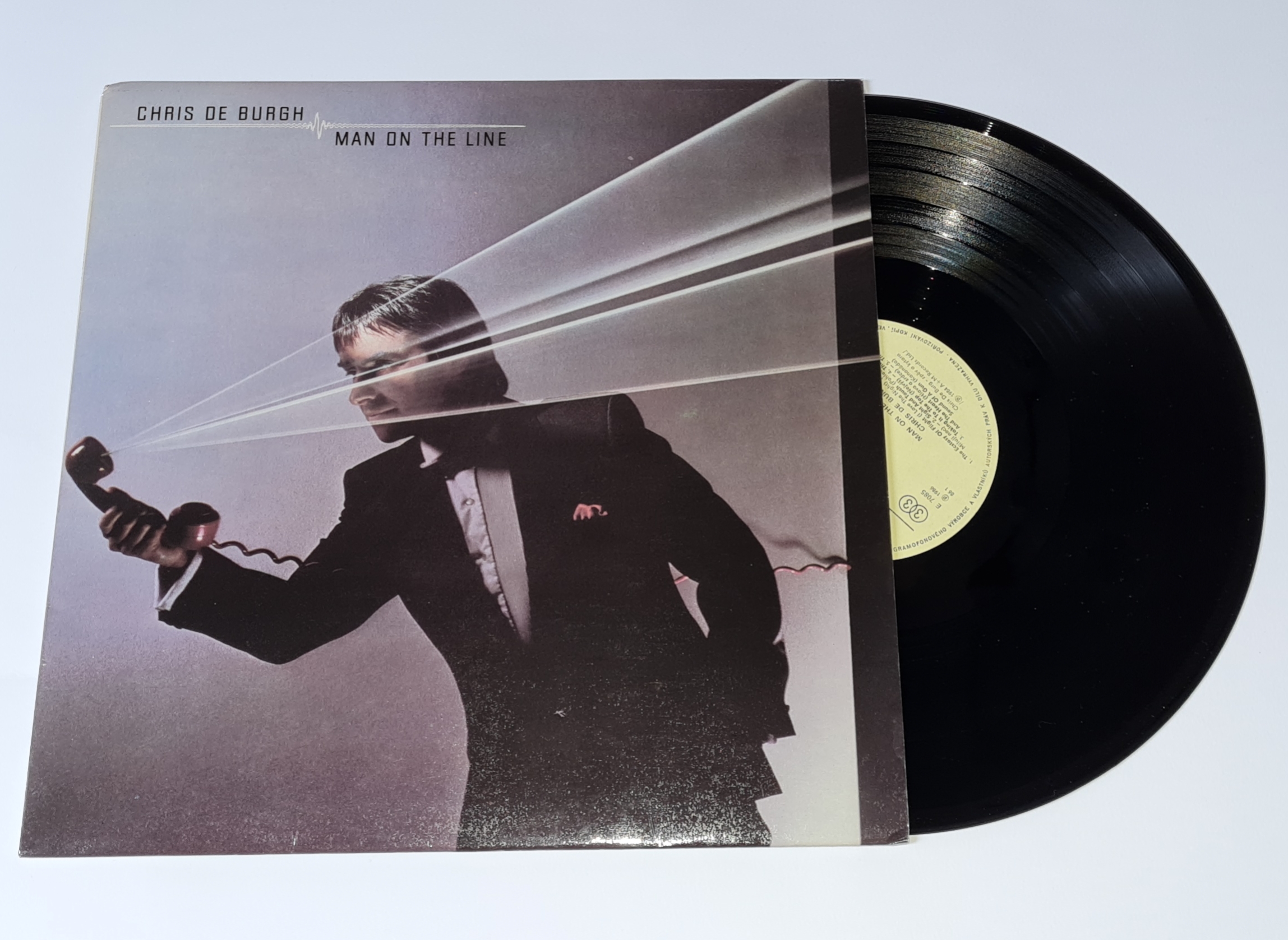 Chris de Burgh – Man On The Line 1986 EX, VYPRANÁ Vinyl (LP)