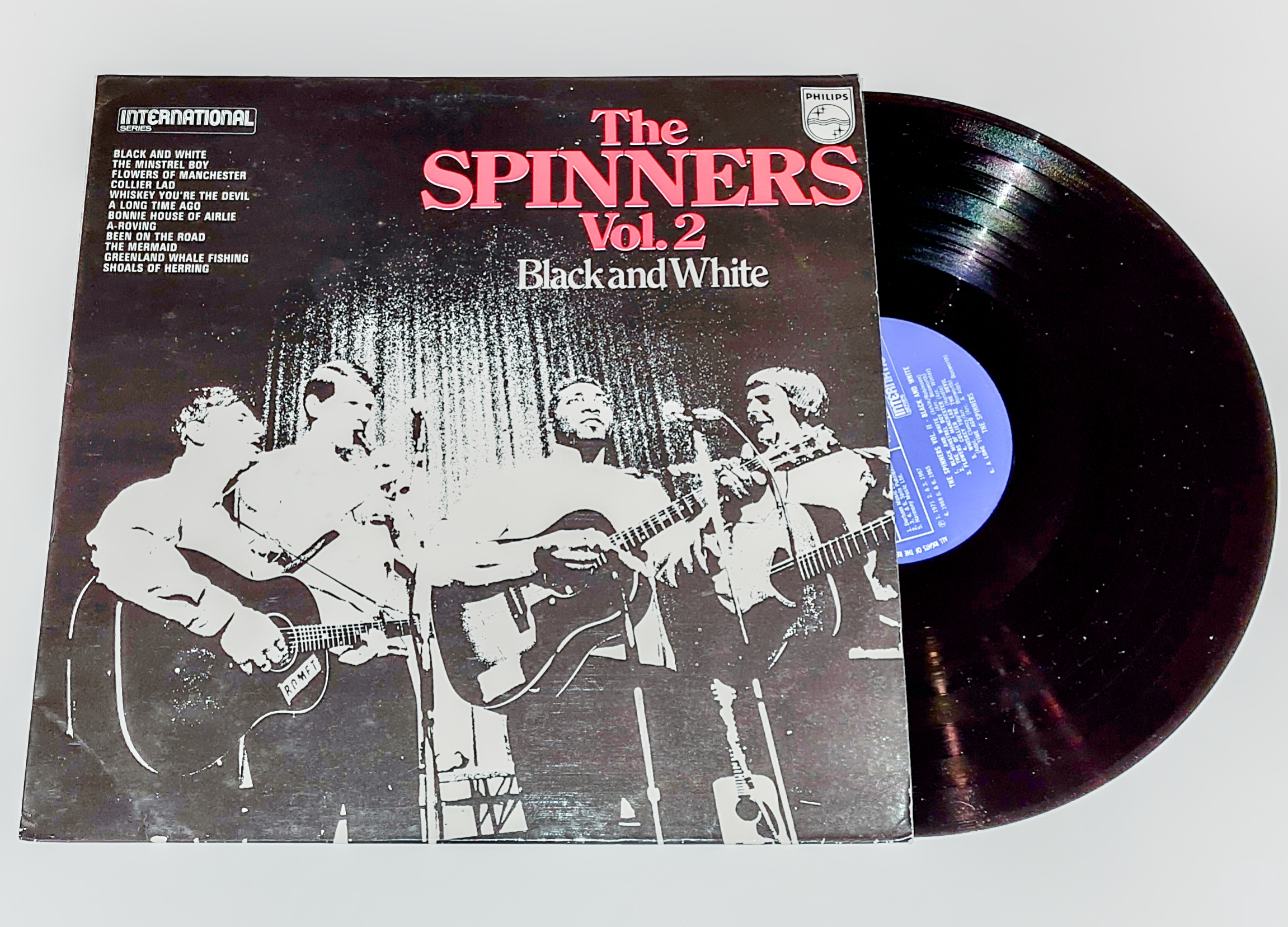 The Spinners – Vol. 2 Black And White 1971 VG+, VYPRANÁ Vinyl (LP)