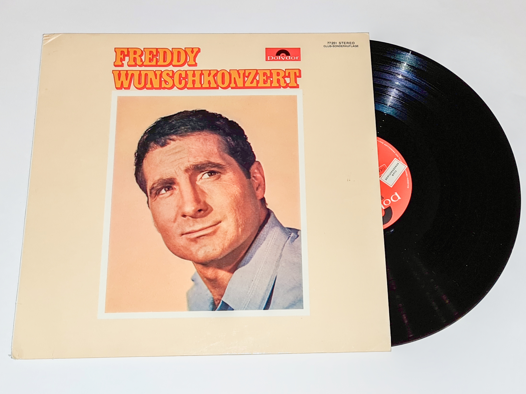 Freddy Quinn – Freddy Wunschkonzert 1967 VG, VYPRANÁ Vinyl (LP)