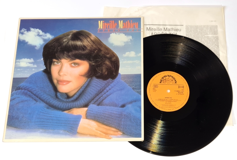 Mireille Mathieu – Après Toi 1988 EX, VYPRANÁ Vinyl (LP)