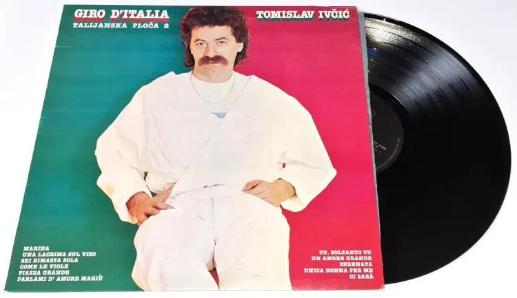 Tomislav Ivčić – Giro D'Italia (Talijanska Ploča 2) 1984 VG+, VYPRANÁ Vinyl (LP)