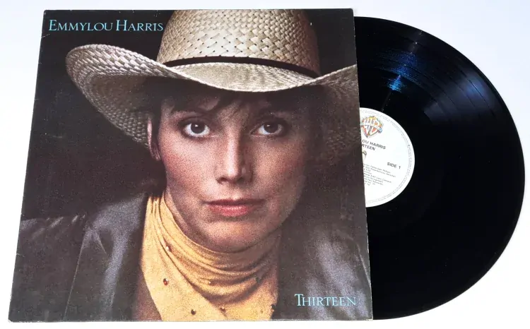 Emmylou Harris – Thirteen 1986 VG+ VYPRANÁ Vinyl (LP)