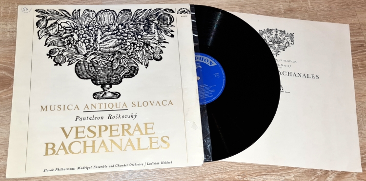 Johann Nepomuk Hummel, Ivan Palovič, Rudolf Macudziński, Slovak Philharmonic Orchestra, Ladislav Slovák – Concerto In A Minor For Piano And Orchestra / Rondo Brillant 1970 VG+, VYPRANÁ Vinyl (LP)