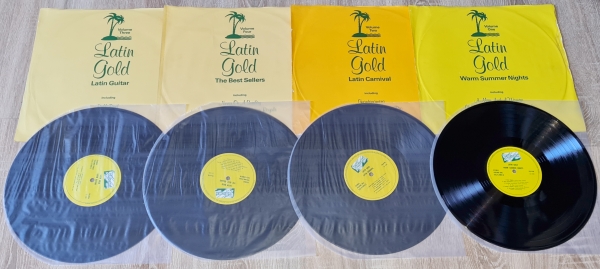 Latin Gold 1980 4 LP EX, VYPRANÉ Vinyl