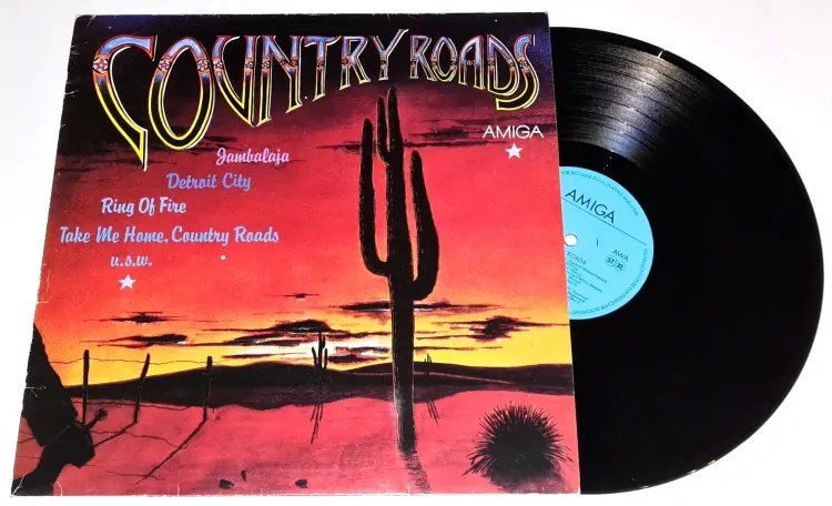 Various – Country Roads 1986 VG+ VYPRANÁ Vinyl (LP)