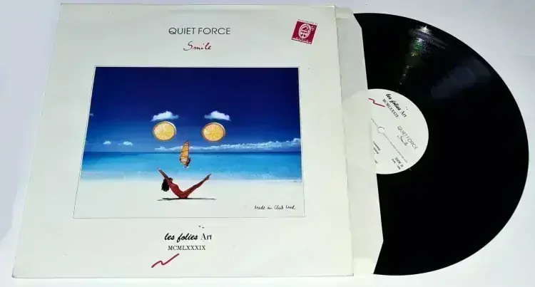 Quiet Force – Smile 1989 VG- VYPRANÁ Vinyl (LP)