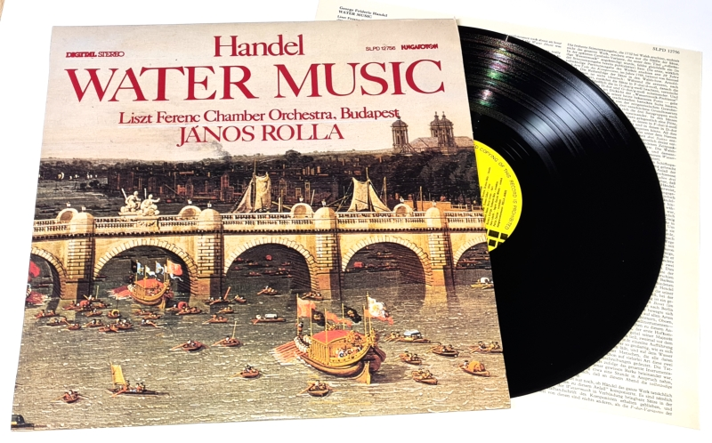 Handel / Liszt Ferenc Kamarazenekar – Water Music 1976 EX, VYPRANÁ Vinyl (LP)