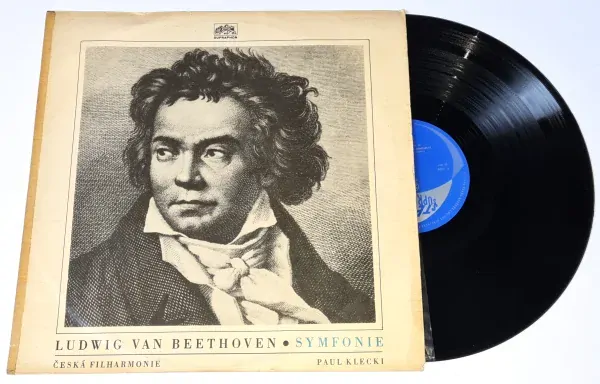 Ludwig van Beethoven, Česká Filharmonie, Paul Klecki – Symfonie Č. 5 C Moll, Op. 67 1967 NM, VYPRANÁ Vinyl (LP)