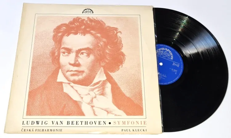 Ludwig van Beethoven,l Česká Fiharmonie, Paul Klecki – Symfonie Č. 3 Es Dur, Eroica, Op. 55 1967 NM, VYPRANÁ Vinyl (LP)