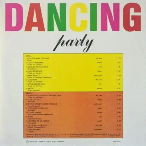 Ray McVay And His Orchestra / Ray Davies And The Button Down Brass – Dancing Party 1988 VG+ VYPRANÁ Vinyl (LP)