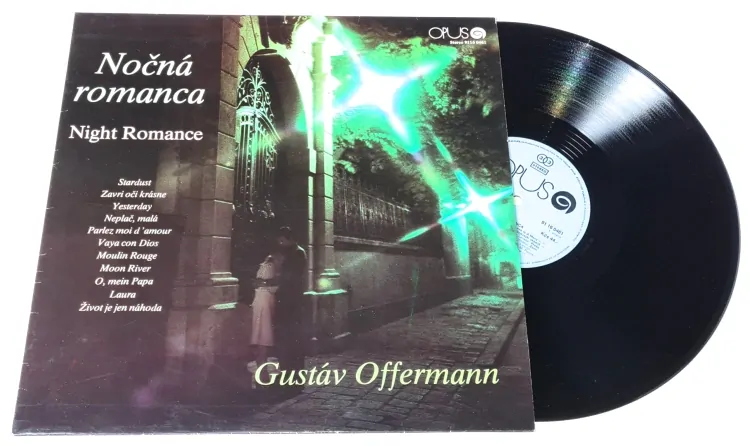 Orchester Gustáva Offermanna – Nočná Romanca (Night Romance) 1977 VG+, VYPRANÁ Vinyl (LP)