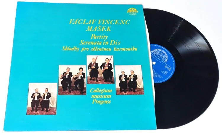 Václav Vincenc Mašek, Collegium Musicum Pragense – Partity / Serenata In Dis / Skladby Pro Skleněnou Harmoniku 1978 EX, VYPRANÁ Vinyl (LP)