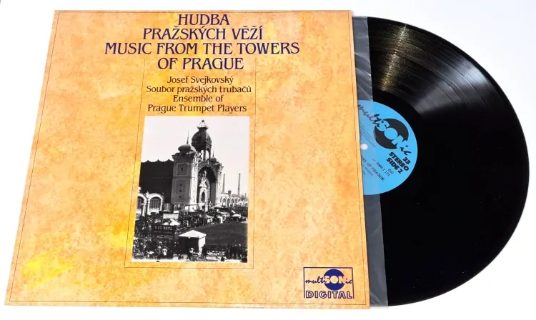 Josef Svejkovský, Soubor Pražských Trubačů – Hudba Pražských Věží = Music From The Towers Of Prague 1991 NM, VYPRANÁ Vinyl (LP)
