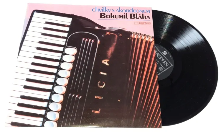 Bohumil Bláha – Chvilky S Akordeonem 1984 VG+, VYPRANÁ Vinyl (LP)