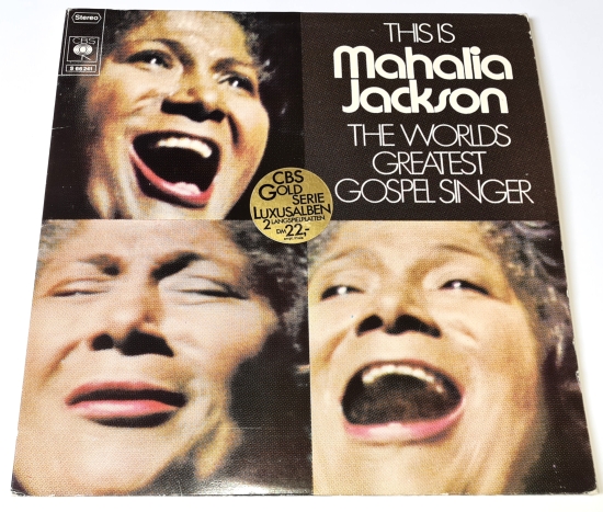 Mahalia Jackson – This Is The Worlds Greatest Gospel Singer 1972 VG+ / G+, VYPRANÉ Vinyl (2LP)