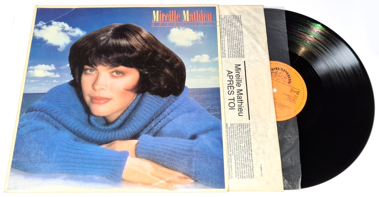 Mireille Mathieu – Après Toi 1988 VG-, VYPRANÁ Vinyl (LP)