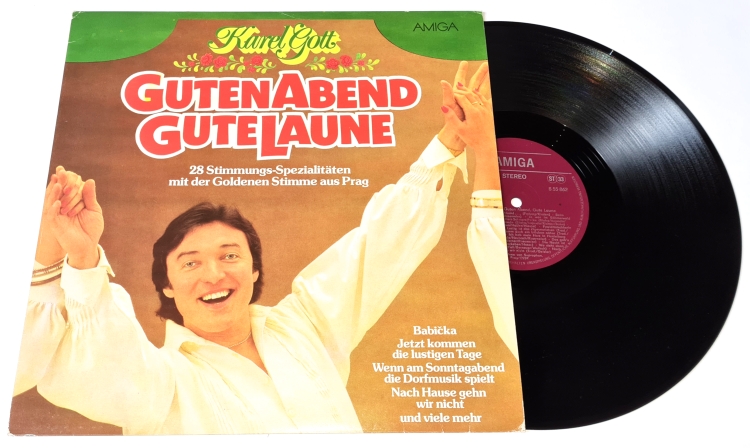 Karel Gott – Guten Abend, Gute Laune 1981 VG+, VYPRANÁ Vinyl (LP)